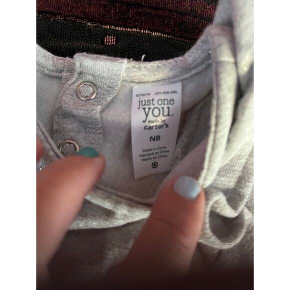 Just One You Ruffle Sweatshirt with bow - Picture 4 of 4